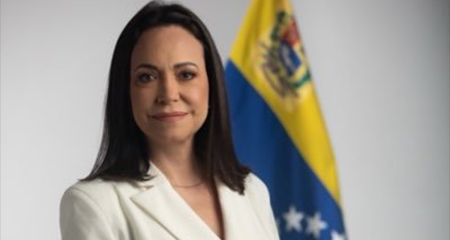 María Corina Machado lidera la intención de voto para la Presidencia de Venezuela, según encuestadoras