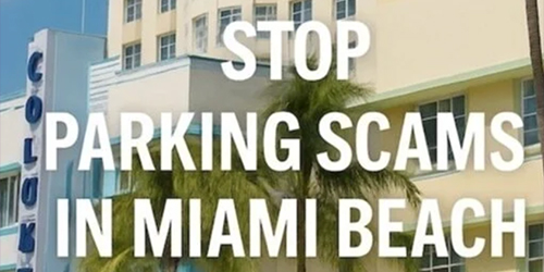 People is signing a change.org petition to end predatory practices in Miami Beach parking spots